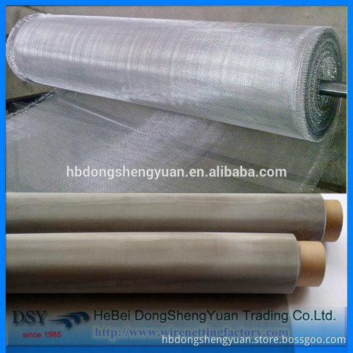2016 hot sale 304 316 20Mesh Plain Woven Stainless Steel Wire Mesh